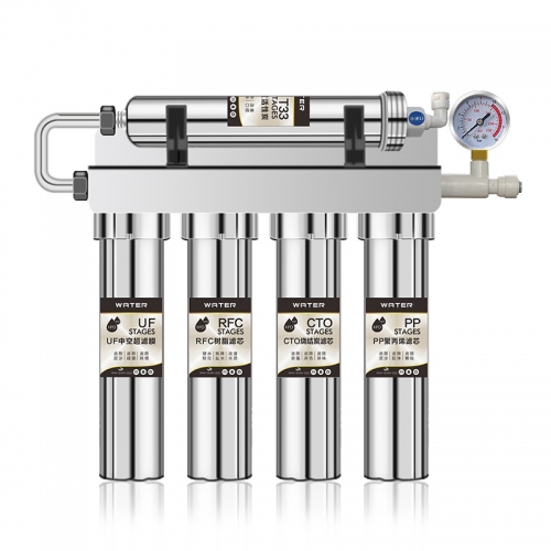 Stainless Steel Ultrafiltration Uf Membrane 5 Uf Stages Water Filter Drinking Water Purifier Filter Purificador De Agua