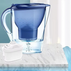 Alkaline High PH Drinking Water Filter Pitcher High Efficiency Removal of Residual Chlorine 3.5 Liters water kettle