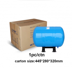 Hot 6G horizontal type CE carbon Iron pressure storage water tanks cheap prices