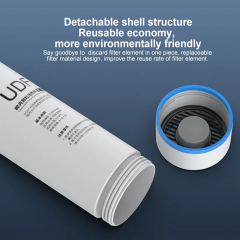 10-Inch UDF Activated Carbon Household Water Filter Cartridge Plastic Filter Replacement for Water Filtration