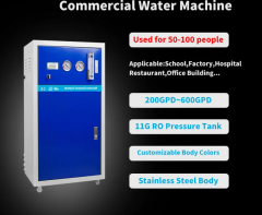 200~600GPD Cabinet Type Commercial RO Water Purifier Reverse Osmosis System