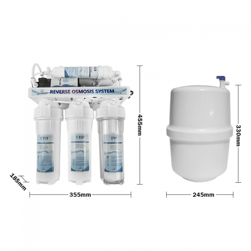 5-stage RO reverse osmosis water purifier home water purifier mineralization physical hydrogen-rich health water machine water purifier