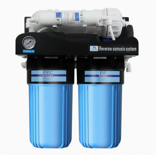 800g 4-Core 4-Level 4 stage Filtration High Flow Water Purifier with Rack,Reverse Osmossis water filter system