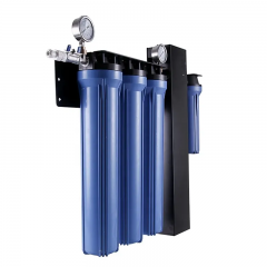 Wall-Mounted Pipeline Water Purifier with high water flow Commercial Water Filter System Water Filtration System with UV Ultraviolet Filter