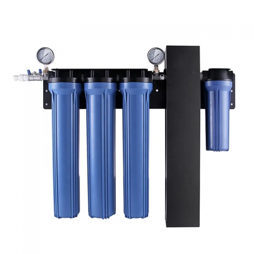 Wall-Mounted Pipeline Water Purifier with high water flow Commercial Water Filter System Water Filtration System with UV Ultraviolet Filter