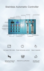 Customization service industrial water filter plant, with automatic controller system, suitable for different scene such as hotel, hospital, factory, community, etc.