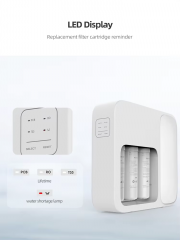 RO system with Built-in Tank Water filter system with twist-and-pull design filter With Advanced PCB Filter(PP&Carbon) ,High quality RO membrane and Activated Carbon