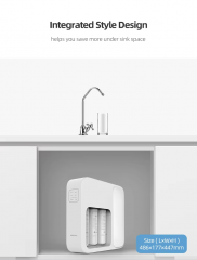 RO system with Built-in Tank Water filter system with twist-and-pull design filter With Advanced PCB Filter(PP&Carbon) ,High quality RO membrane and Activated Carbon