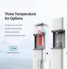 Water Dispenser with RO system,vertical water dispenser with excellent performance and perfect design available in hot, cold and ambient water