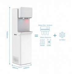 Hot and Cold Water Dispenser with UV light,Water Machine Perfect for Home, Office use,Water Cooler Water Dispenser with ice maker