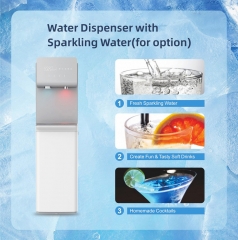 Hot and Cold Water Dispenser with UV light,Water Machine Perfect for Home, Office use,Water Cooler Water Dispenser with ice maker