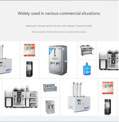 Drinking machine hotel business water purifier factory office filtration machine RO reverse osmosis five-stage commercial filtration water purifier 400G/600G/800G/1200G/1600G