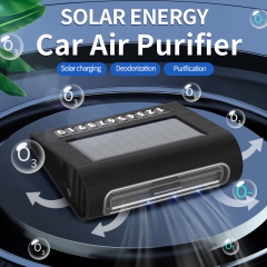 Solar Car Air PurifierAutomatic operationParking startSolar chargingUltra-long battery lifeConsumables-free