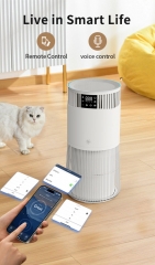 Household pet air purifier wifi intelligent control in addition to formaldehyde PM2.5 in addition to odor air purifier