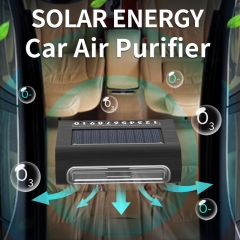 Solar Car Air PurifierAutomatic operationParking startSolar chargingUltra-long battery lifeConsumables-free